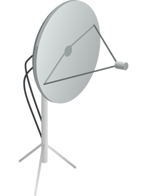 Satellitenschüssel