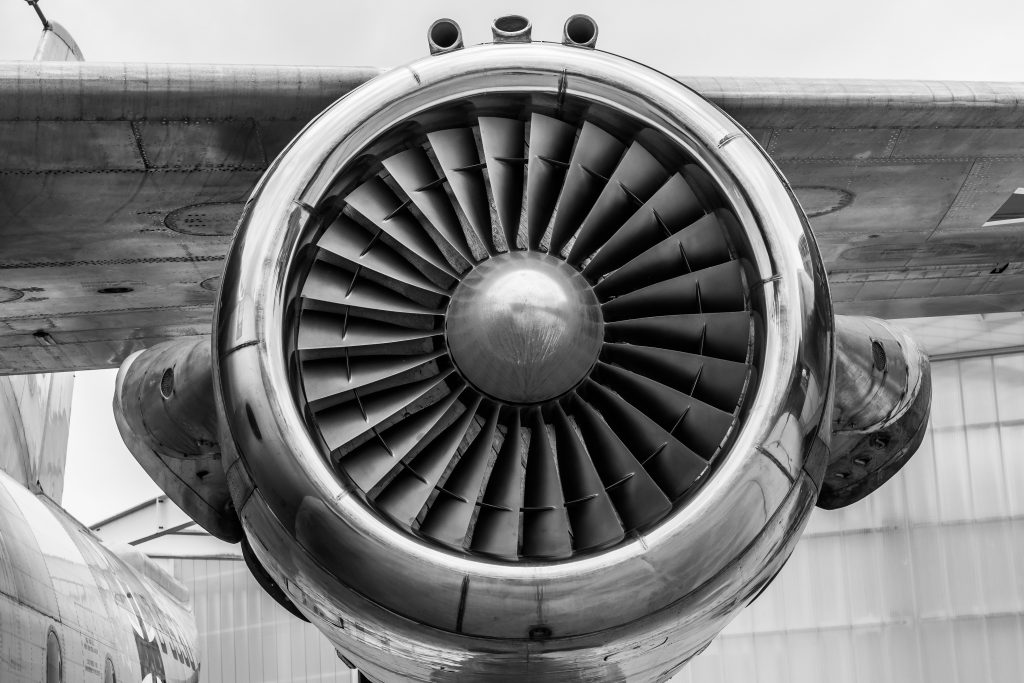 Plane's engine
