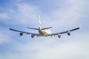 Boeing achterkant